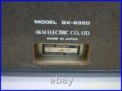 AKAI GX-635D Reel-to-Reel Tape Recorders Power Supply 100V Ships from Japan K