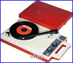 ANABAS audio GP-N3R Nostalgic Portable Vinyl Records Player from Japan
