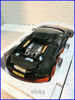 Auto Art Bugatti Veyron World Record Edition condition good MINT from japan rare