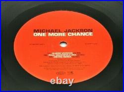 Autographed ONE MORE CHANCE Michael Jackson Signed 12 Vinyl, Epic, from Japan