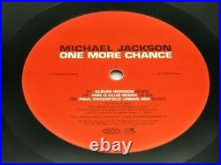 Autographed ONE MORE CHANCE Michael Jackson Signed 12 Vinyl, Epic, from Japan