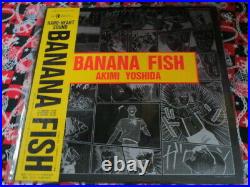 BANANA FISH HARD & HEART SOUND / LP Record with OBI Shipping from JAPAN