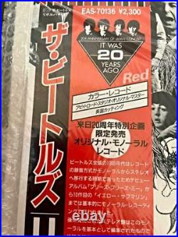 BEATLES Original Mono 20th Anniversary Red LP Box unused item from JAPAN F/S