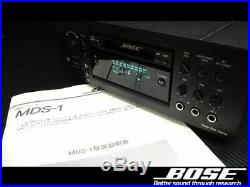 BOSE MDS-1 Black Stage Side Sound Minidisk MD Deck Recorder Audio from Japan