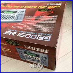 BOSS BR-1600CD Digital Multi Track Recorder Used Good From Japan F/S