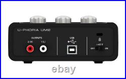 Bellinger USB audio interface UM2 2x2 Black DTM DAW from JAPAN