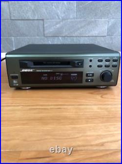 Bose MDA-12 Mini Disk Player Recorder MD Player Black From Japan Used