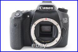 Canon EOS 70D 20.2MP Digital SLR Camera Body Exc+++++ 13948Shot From Japan #