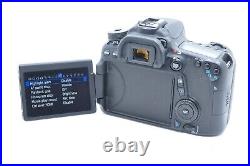 Canon EOS 70D 20.2 MP Digital SLR Camera Black Body Only 28431 Shots from Japan