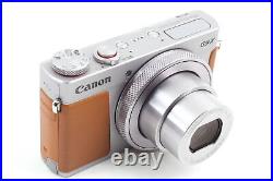 Canon PowerShot G9 X Mark II Silver Digital Camera From JAPAN MINT