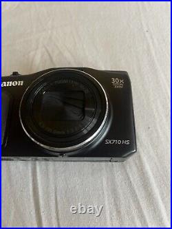 Canon PowerShot SX710 HS 20.3MP Digital Camera Black F/S From JAPAN
