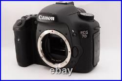 Canon withBox EOS 7D 18.0MP DSLR Digital Camera From Japan