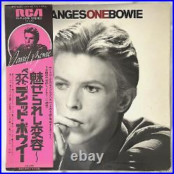 DAVID BOWIE / CHANGES ONE Issued Japan LP With OBI & Insert from japan