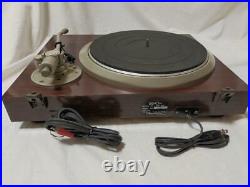 DENON DP-55L Direct Drive Record Player Vintage Used Working Tested From Japan