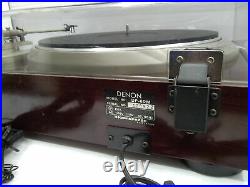 DENON DP-60M Direct Drive Record Player Excellent from Japan