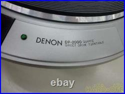 DENON Record player DP-2000 Good Condition From Japan