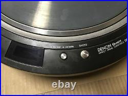 DENON record player DP-80 Direct Drive Turntable Working Good Tested from Japan