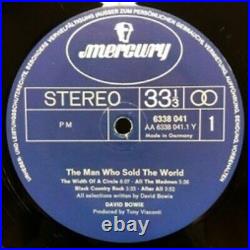 David Bowie Man Who Sold The World LP German Original Version from Japan Fedex