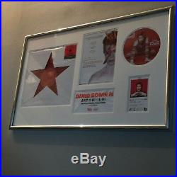David Bowie Red Black Star And Lady Stardust Vinyl From Japan V & A