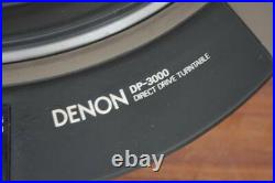 Denon DP-3000 Direct Drive Servo Turntable Analog Record Player From Japan