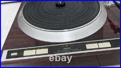Denon DP-37F Fully Automatic Turntable Record Player From Japan Used