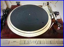 Denon DP-47F Turntable Audio Record Player WithDL-80 MC Cartridge from Japan