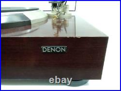 Denon DP-60M Direct Drive Record Player From Japan in Good Condition Tasted