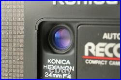 EXC+5 Konica Recorder Half Frame 35mm Point & Shoot Film Camera from JAPAN