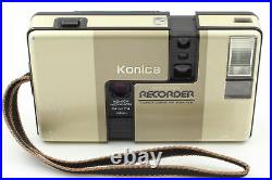 Exc+4 Konica Recorder DX Gold Auto Date Half Frame 35mm Film Camera From Japan
