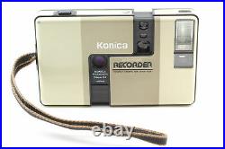 Exc+5 Konica Recorder Half Frame 35mm Film Camera Gold From Japan