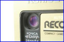 FedEx Near Mint Konica Recorder Half Frame 35mm Film Camera From Japan