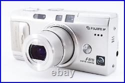 Fujifilm FinePix F810 6.3MP Compact Digital Camera Silver Exc From Japan E840