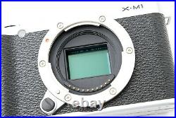 Fujifilm X-M1 16.3MP Mirrorless DSLR Camera Black Body From JAPAN N. Mint #962737