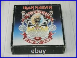 Iron Maiden 10 Title Set 20×12 Single First Ten Years Box Uk From Japan