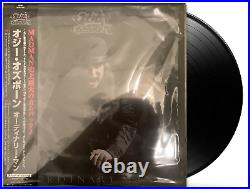 Japan Black Vinyl With Obi Sent From Berlin! Ozzy Osbourne Ordinary Man 2020