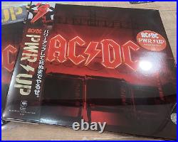 Japan Ltd. Ed. Opaque Red Vinyl With Obi Strip Sent From Berlin! Ac/dc Power Up