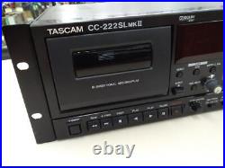Junk! TASCAM CC-222SL MKII Multi Rack Mount CD/Cassette Recorder From Japan