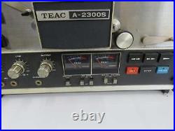 Junk! TEAC A-2300S Vintage Stereo Open Reel to Reel Tape Recorder from Japan