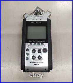 Junk! Zoom H4N Portable Digital Multi Track Recorder with Case From Japan