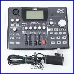 KORG D4 Multi Track Digital Recorder MTR with ACAdapter From Japan Used