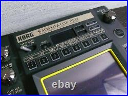 KORG KO-1PRO Kaossilator Pro Dynamic Phrase Synthesizer Loop Recorder from japan