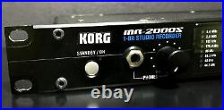 KORG MR-2000S-BK DSD Recorder HDD160GB / Working. From JAPAN F4450