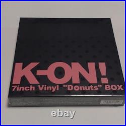 K-ON! 7inch Vinyl LP Record Donuts BOX set NEW Unopened shrink From JAPAN