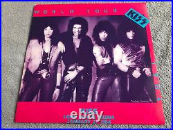 Kiss World Tour 1984 -3 LP Vinyl-Japan japanese pressing from the 80s-Mega Rare