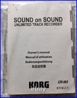 Korg SR-1 Stacked Handy Recorder Sound on Sound Used Tested From Japan