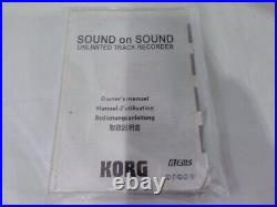 Korg Sound On Sound SR-1 Unlimited Track Recorder Used Shipped from JAPAN