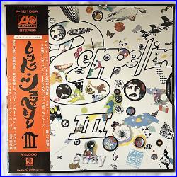 LED ZEPPELIN III LP Japan Pressed Wirh OBI & Insert 12in from japan
