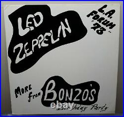 Led Zeppelin L. A. Forum'73'- More From Bonzo's Birthday Party -Japan 1st LP