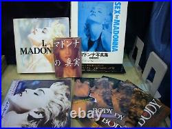 MADONNA LP Record Photo Album BODY Set Japanese ARS Bookstore From JAPAN