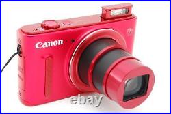 MINT in Box Canon PowerShot SX610 HS 20.2MP Digital Camera Red From JAPAN